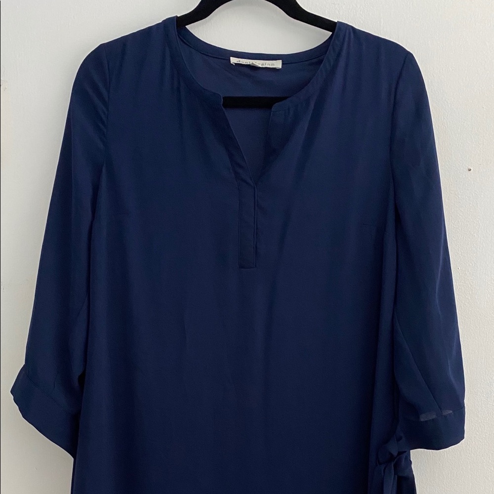 Daniel Rainn Navy shirtdress